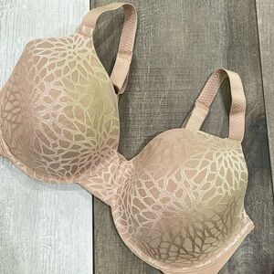 VANITY FAIR Women’s Beige Underwire Bra Size 36DD